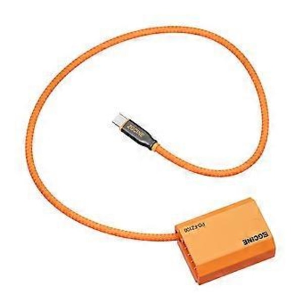 PD-FZ100 Type-C USB-C til FZ100 Dummy Batterikabel Flettet Ledning til A7III A7RIII A7SIII A7RM4 A9 A7M3 A7C FX3