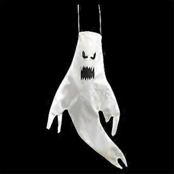 Halloween Koristeelliset Juhlatilan Somisteet, Aaveviuhka LED Hehkuva Aave Riipus Ripustuskoriste, B