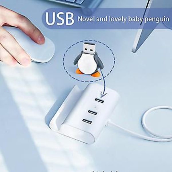 16gb Nyhed Sød Pingvin Usb 2.0 Flash Drive Data Memory Stick Ce - Og