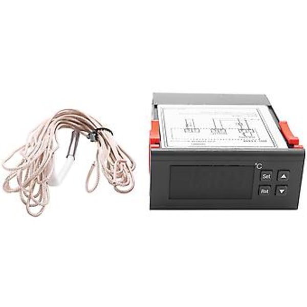 /30a Digital Temperatur Rc-114m Tat Relæ Udgang -30~300 Grader Med Ntc Sen