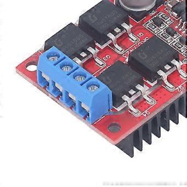 DC Motordrivmodul 450W 2 PWM-ingångar Högeffektsmotor Framåt Back Bromskontrollkort DC1236V