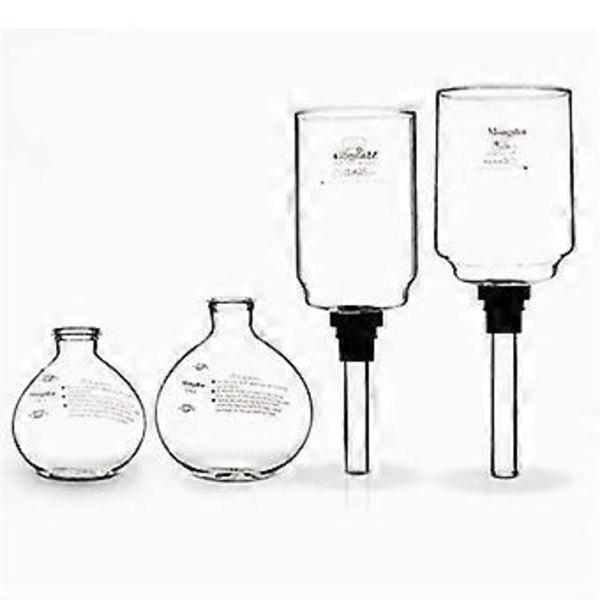 Kaffesyfonkannetilbehør - 3/5 Kopp Høykvalitets Glass Syfon Vakuumkanne Kaffemaskin Deler Erstatning (F)