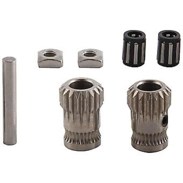 1 set 3D-skrivare Mk3 Drive Ar Extruder Dubbla Ars Kit Drive Ars Extruderhjul för Prus