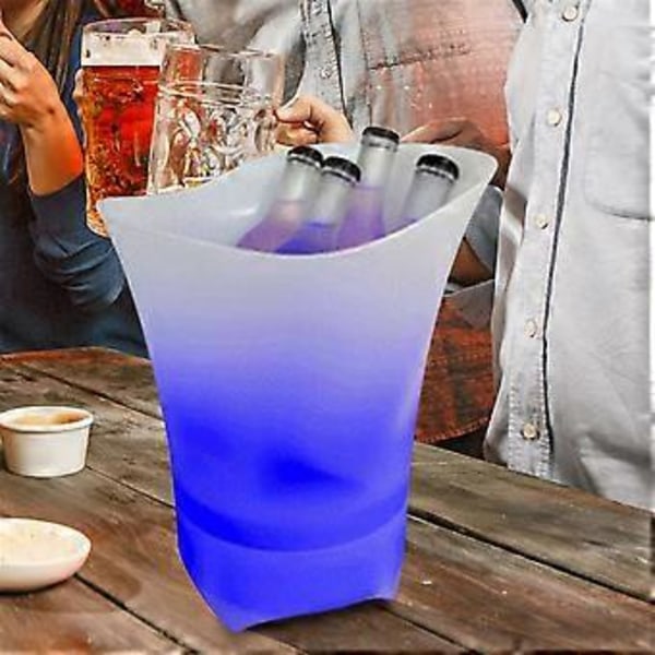 LED Ishink Högtalare Färgglad Chill Bärbar Ishink med Inbyggd Trådlös Högtalare Brett Utbud av Användningsområden