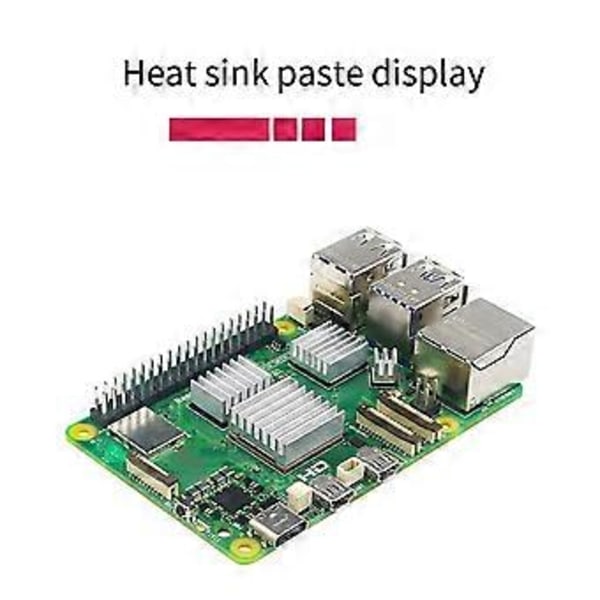 5 Jäähdytyselementille CPU-sovitusrakenne liimataustalla, sirun lämmönjohtavuus, jäähdytyslevysarja, B