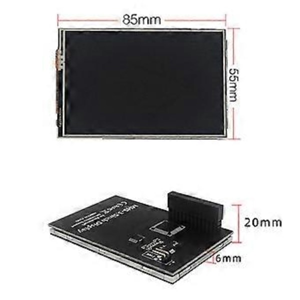 3,5 tommer RPI Display Touchscreen 480X320 til 5 5B 60 Frame TFT LCD Modul Skærm med Touchpen