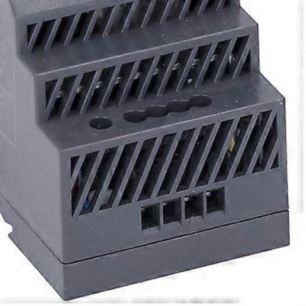 Skinneforsyning 12V Tynd Montering 60W 5A 100~240VAC Flammehæmmende PC HDR 60 12