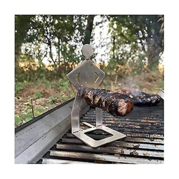 2 stk Grill H Bærbar Grillet Pølseholder For Gutter Jenter Avtakbart Skilt Utendørs