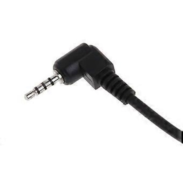 2,5 mm:n stereoliitin uros RCA-naarasvideomuunninadapterikaapeli GPS:lle