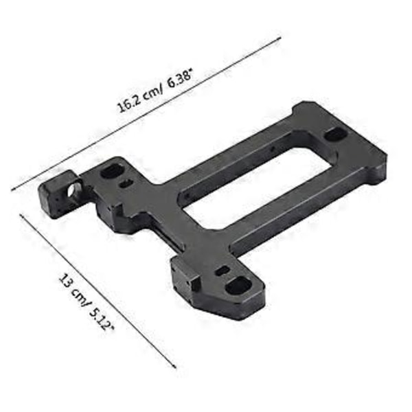 Fuld Metal Varme Seng Ramme Aluminium-legering Integreret Plade Varmeseng Støtteplade til Voron V0.1 3D Printer Tilbehør