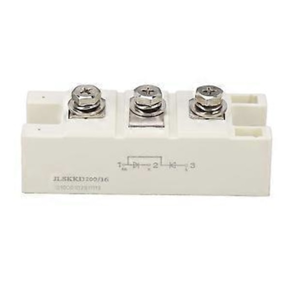 Stor Strøm Halvleder Ensretter Modul Svejset Struktur 3 Terminaler Diode Ensretter Modul 200A 1600V