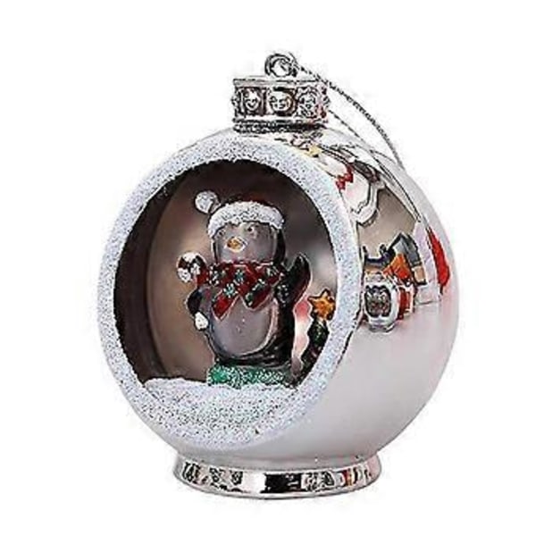 Julklapp Färgglada Starka Ljus Julkula Julgransdekoration