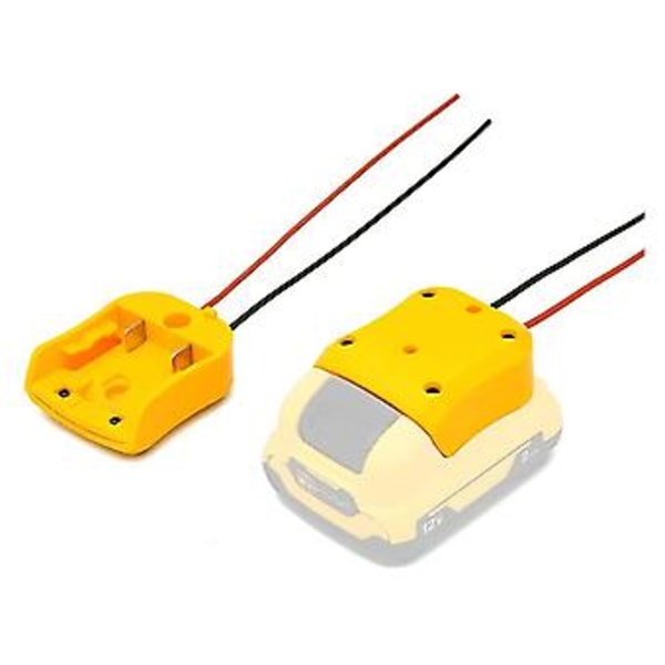 Dw12v DIY-adapter för 10,8V-12V Li-hjuladapter Dock H med 14 AWG