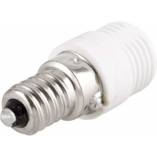 2-pack E14 till G9-adapter för LED, halogen och CFL-lampor