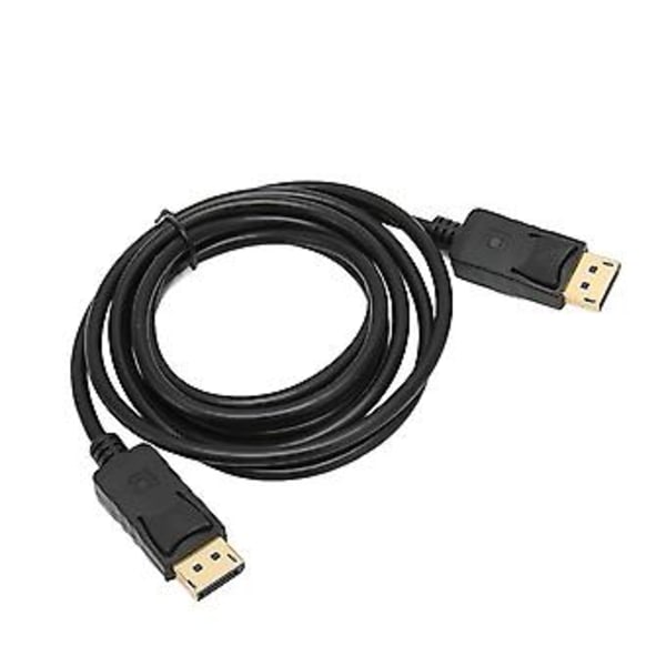 DP til DP Forlængerkabel HD 1080P DisplayPort til DisplayPort Kabel til Laptop Projektor TV 1,8 meter