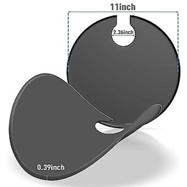 1 st Silikonlock - Passar Upp Till 26,7 cm Grytor - Grå