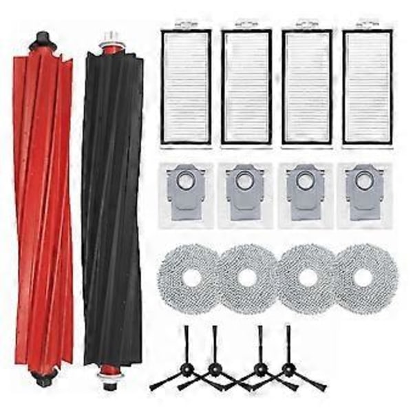 Reservedele til Qrevo Master/ P10s Pro V20 Støvsuger HEPA-filtre Moppeklude Pads Støvsugerposer