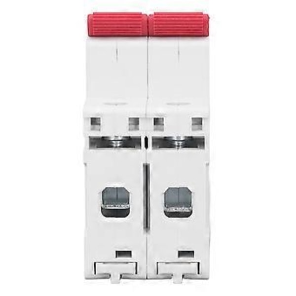 6KA 2P Miniatyrbrytare PP Hushållsbrytare för Industriell Kommersiell Bostadsanvändning 400V 50A