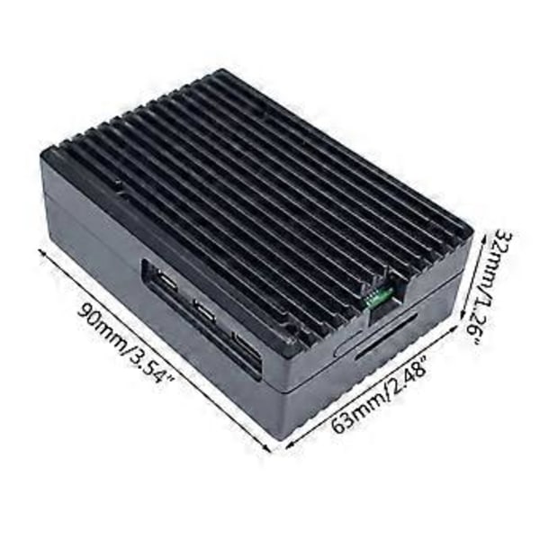 Kølekasse i aluminiumslegering, overlegen varmeafledning til RaspberryPi5 5B