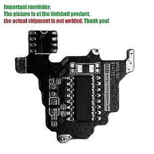 SI4732 Kortvågsradiomodul för UVK5 UVK6 PCB+SI4732IC+2M Kapacitetsexpansion+Perifera Enheter Modul