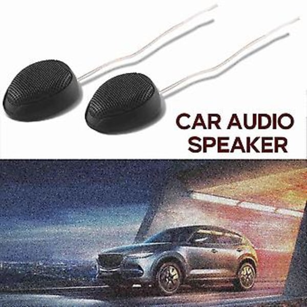 2 stk. Universal 12v 1000w Mini Audio Tweeter Højttalerhorn til Bils lydsystem