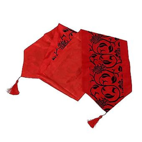 Modeaccessoarer Blomma Duk Bordslöpare Bordsduk Bröllop Köksredskap Jul