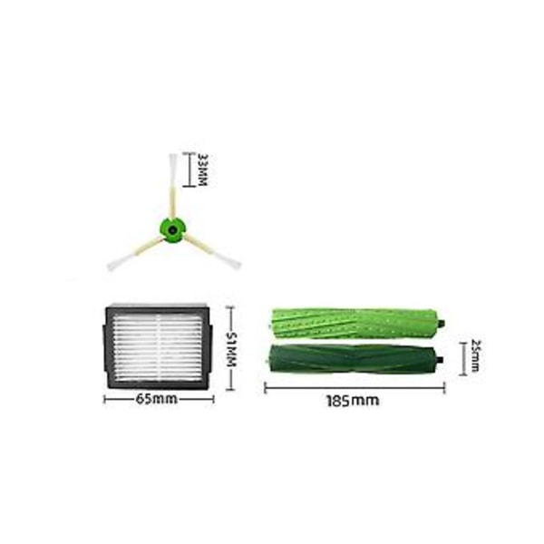 Hepa Filter Kit til Bai7 I7+ E5 E6 I3 Swee Udskiftningstilbehør