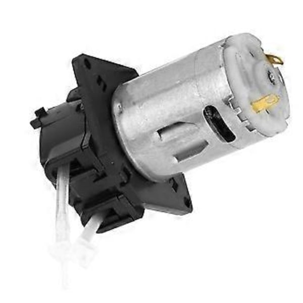 12V 1x3 Doseringspumpe DIY Peristaltisk Slangehoved Til Akvarium Laboratorie Kemisk Analyse