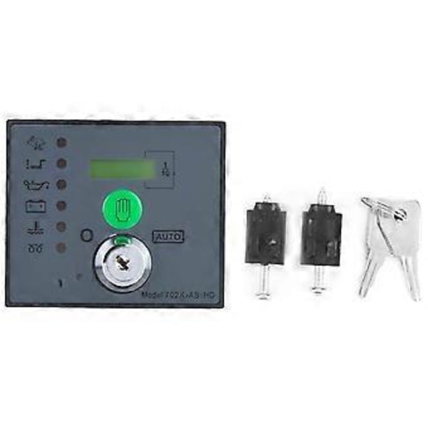 DSE702AS Elektronisk Manuell Start Generator Kontrollermodul Kontrollpanel LCD-Skjerm