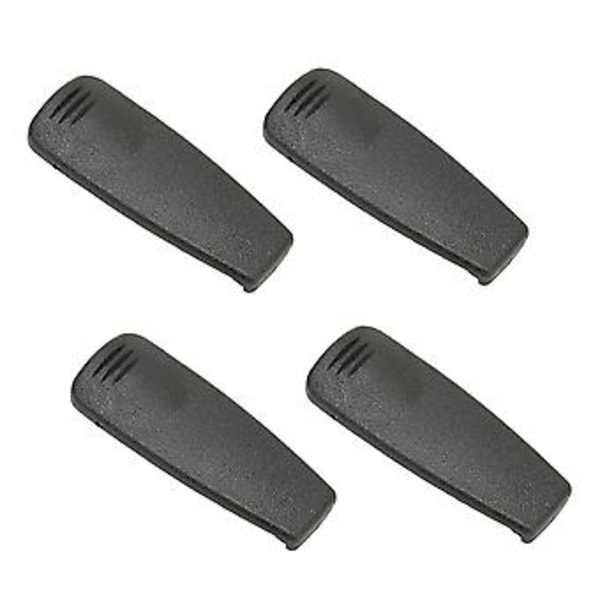 4 stk. Radio Bælteklips Udskiftning Walkie Talkie Bælteklemme til Motorola GP338 HT750 HT1250 XTS2500 CP185 PR860 VL130