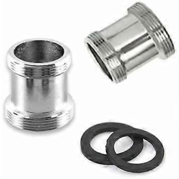 Pakke Messing Vandhane Adapter 22mm Han til Han Vandhane Belufter Konnektor