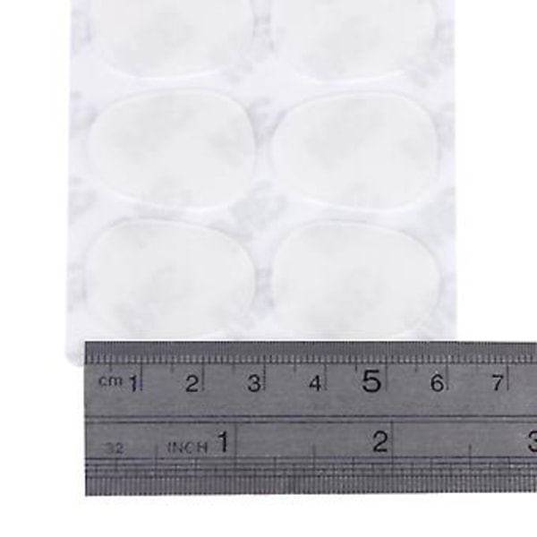 8 stk. Alto/tenor Saksofon Munnstykke Lapper Pads Puter 0,8 mm --- gjennomsiktig