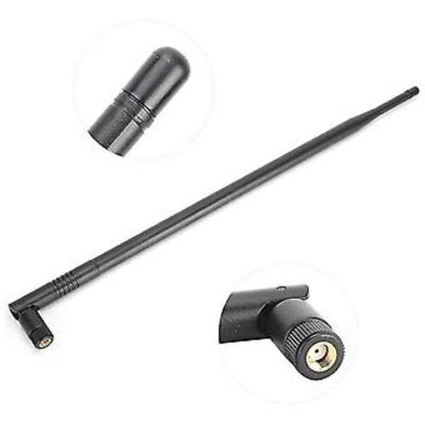 12dbi Wifi Antenni, 2.4g/5g Dual High Gain Ran Wifi Antenni Rpsma Liittimellä Yhteensopiva W