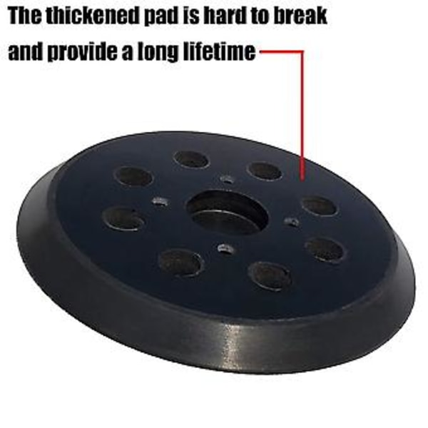 5 tommer Krog og Løkke Bagside Pad 125mm Udskiftnings Pad