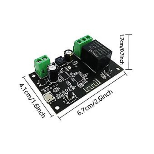 Tuya Wifi S Relemoduuli 1 Chl App Etäohjain Kotiin
