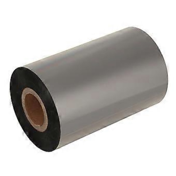 Svart Termisk Transfer Ribbon Etikettutskrift Antistatisk Vax Barcode Ribbon för Industriell Skrivare