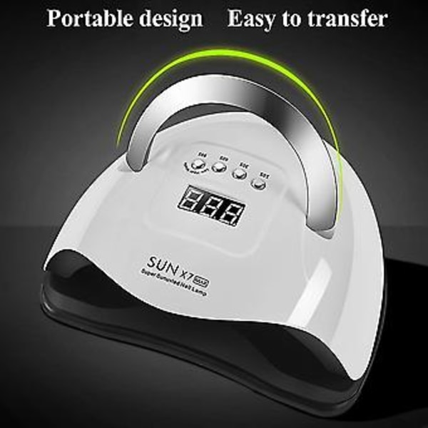 180w Lampe X7 Max 57led UV Lampe Fototerapi Tørker Lampe Auto Lampe For