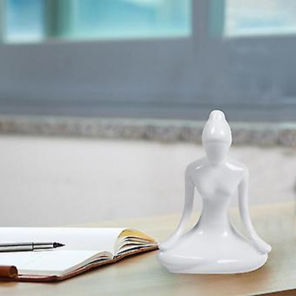 Abstrakt Konst Keramiska Poser Figurin Porslinsstaty Hem Studio R O