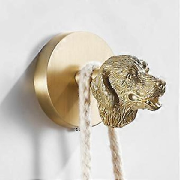 Messing Guld Dyrekrog Massiv Messing Knagerække Dørkrog Badeværelse Køkken Kroge Håndklædeholder (Fugl)