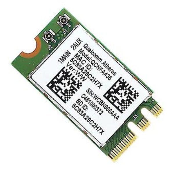 Trådløst adapterkort kompatibelt med Qualcomm Atheros Qca9377 Qcnfa435 802.11ac 2.4g/5g Ngff Wifi C