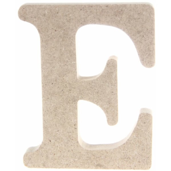 10 cm trebokstaver Bryllupsbursdag Alfabetbokstaver for bryllupsfestdekorasjoner for håndverk 1 stk (bokstav E)