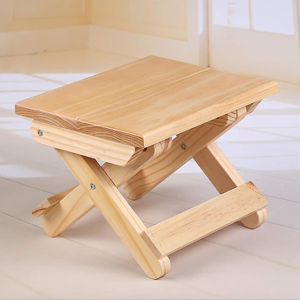 Hemvikbar pall i trä, färdigmonterad duschsits, spabadstol i trä, hopfällbar stol för badrum, rakning, dusch, fotpall