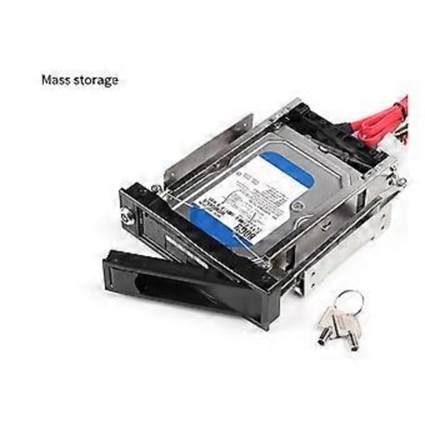 3,5 tommer SSD til 5,25 tommer Bay Tray Hard HDD Monterings Dock Beslag Adapter Konverter Ramme til PC Computer