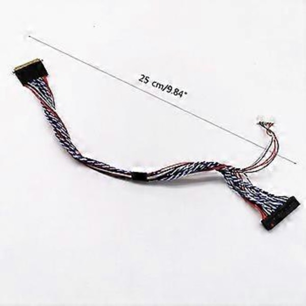 Universaali LVDS-kaapeli I-PEX20453-20455 40pin 2ch 6-bit LCD-paneelin näyttökaapeli 14-18,4 tuuman LCD-paneelin näytölle