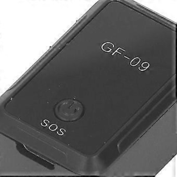 Bilspårare Mini Magnetisk Realtids GPS Spårning Äldre Barn Husdjur Förlorad Hjälp Ljudinsamlingsmodul GF09
