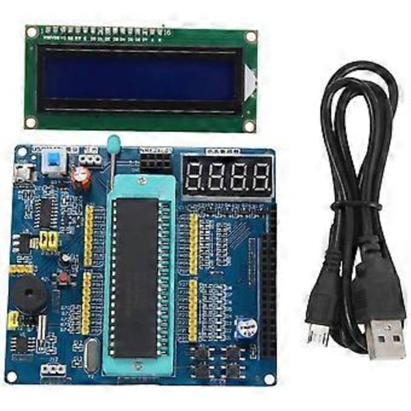 HC6800-MS Utvecklingskort Modul Mikrokontroller Mini Systemkort Utbildningskort STC89C52 Utvecklingskort Modul