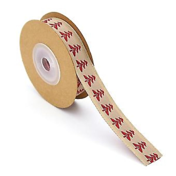 1,5 cm Julklappsförpackningsband Julband Multifunktionella Hållbara Linneband