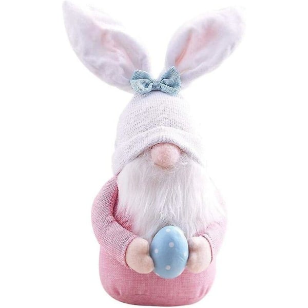 Påsk Gnome Plyschleksak, Påskdekoration, Påsk Heminredning Fylld Påskhare