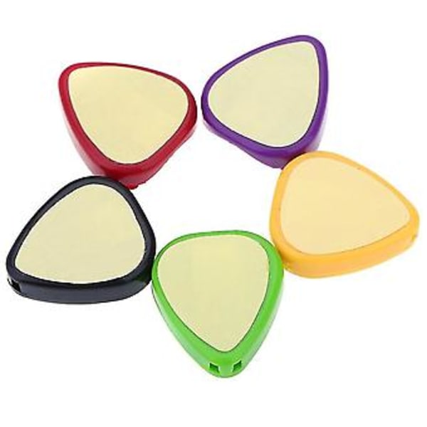 Plastplektrum -sd Gitarrplektrum H 5st Självhäftande och Portabel