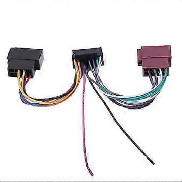 16-pin bilstereo radio ledningsnet til radio afspilningsstik auto adapter ledningsnet stik Sksy16-21 + Iso